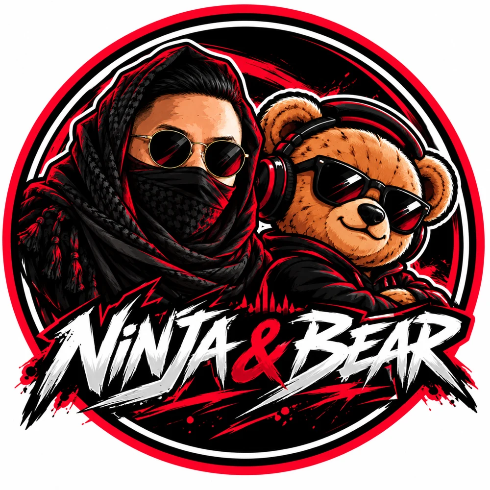Ninja and Bear emblem